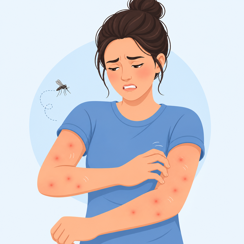 Symptoms of mosquito bites